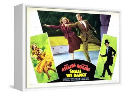 Shall we dance Fred Astaire Ginger Rogers movie poster